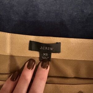 J CREW SILK MIDI SKIRT